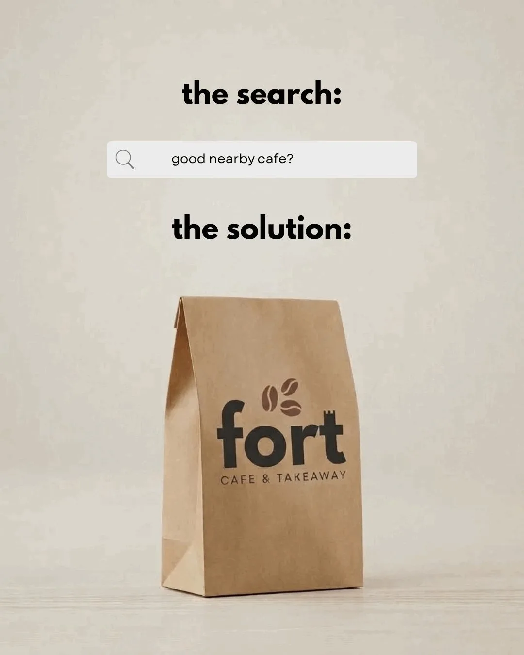 Fort Cafe Social Media Graphic 5 (+340% Reach)
